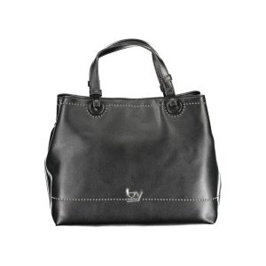 Nero Polyurethane Women Handbag