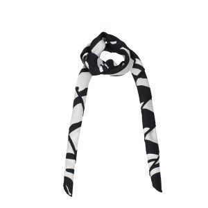 Black Silk Foulard