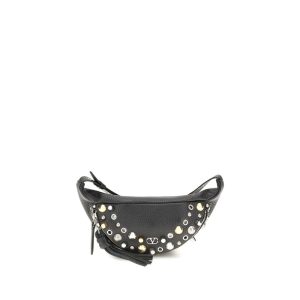 Black Calf Leather Bos Taurus Shoulder Bag