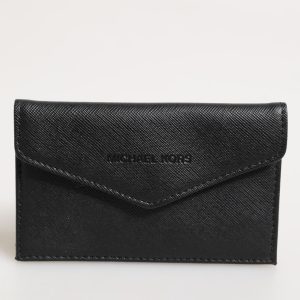 Black Saffiano Leather Envelope Holder Men's Accessory Wallet