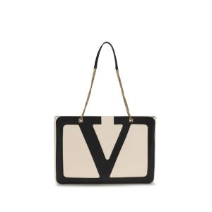 Beige Lamb Ovis Aries Aries Shoulder Bag