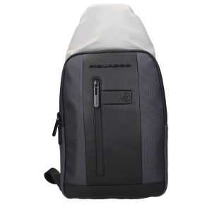 Gray Fabric Backpack