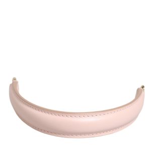 Strap Pink Leather Gold Tone Big Bag Handle Shoulder Strap