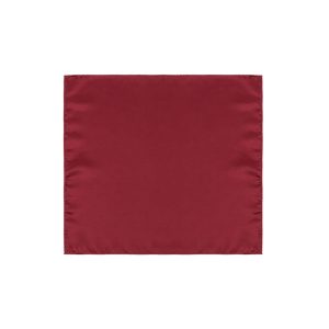 Red Silk Pocket Square