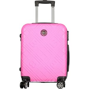 Rosa Poliuretano Women Travel Bag