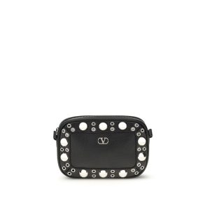 Black Leather Shoulder Bag