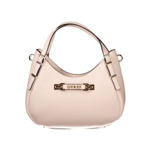 Rosa Poliuretano Women Handbag