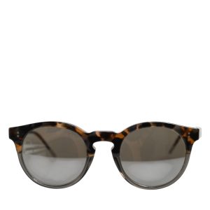 DG4334B Brown Tortoiseshell Round Frame Shades Sunglasses