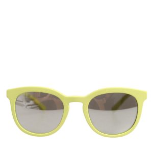 DG4324 Yellow Framed Mirrored Lenses Eyewear Sunglasses