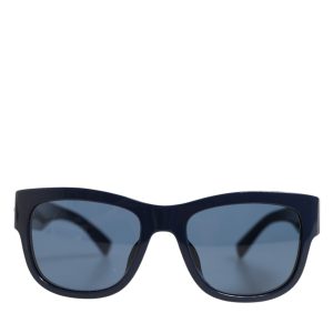 Blue Acetate Frame Polarized Lenses Sunglasses