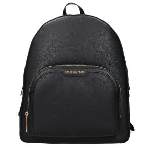 Black Leather Backpack