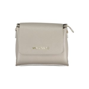 Grigio Polyurethane Women Handbag