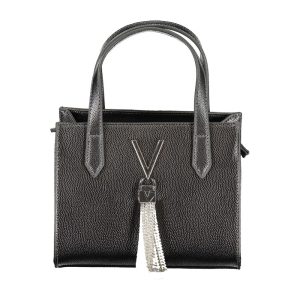 Grigio Polyurethane Women Handbag
