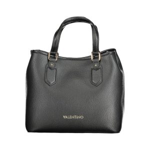 Nero Polyurethane Women Handbag