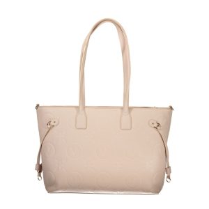 Rosa Polyurethane Women Handbag