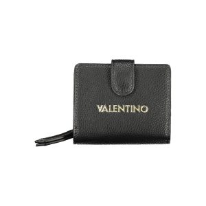 Black Polyurethane Women Wallet