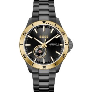 Black Stainless Steel Dress Watch