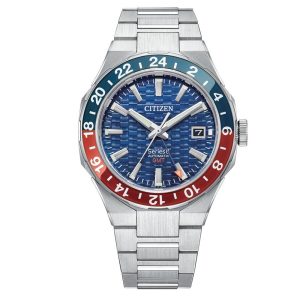 Gray Stainless Steel Dress Watch
