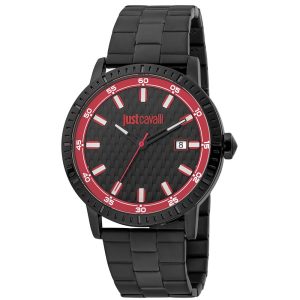 Black Stainless Steel Dress Watch