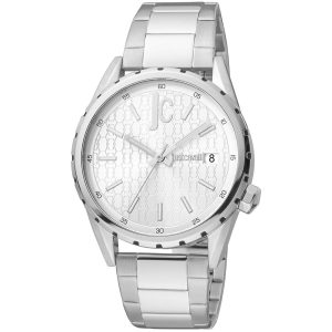 Gray Stainless Steel Dress Watch