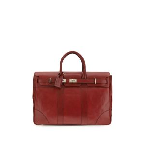 Bordeaux Calf Leather Bos Taurus Luggage And Travel