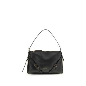 Black Calf Leather Bos Taurus Shoulder Bag