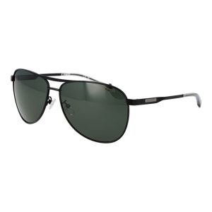 Black Stainless Steel Sunglasses