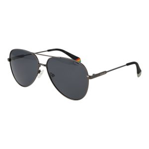 Gray Metal Sunglasses