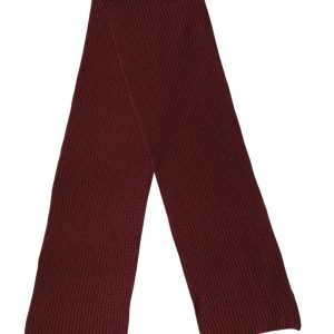 Maroon Cashmere Knitted NeckWrap Shawl Scarf