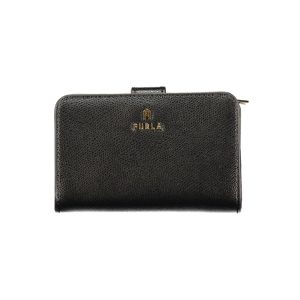 Black Leather Women Wallet