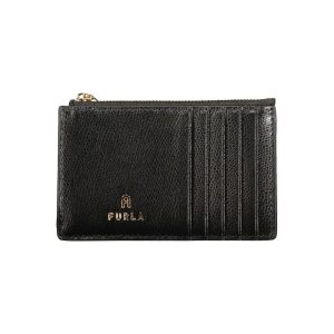 Black Leather Women Wallet
