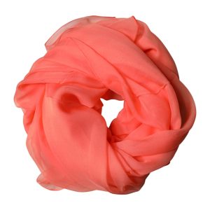 Orange Stole Silk Neck Wrap Shawl Men Scarf