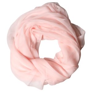 Light Pink Stole Silk Neck Wrap Shawl  Scarf