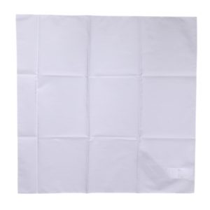 White Silk Lace Stole Square Foulard  Scarf