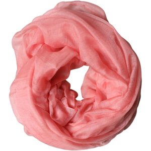 Light Pink Stole Neck Wrap Shawl  Scarf