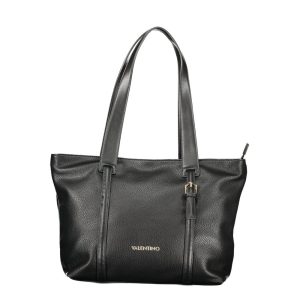 Nero Polyurethane Women Shoulder Bag