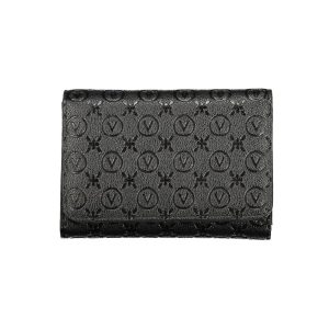 Nero Poliuretano Women Wallet