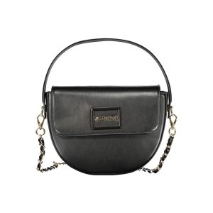 Black Polyurethane Women's Handbag