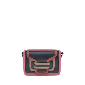 Multicolor Calf Leather Bos Taurus Shoulder Bag
