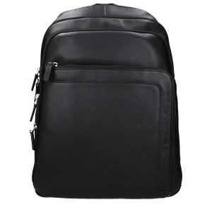 Black Leather Backpack